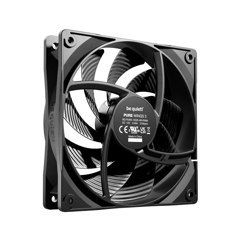 Be Quiet Fan Pure Wings 3 120mm PWM high-speed (รับประกัน3ปี) ราคา ถูกที่สุด ดีลบีเคเค แกลเลอรีภาพที่ 4