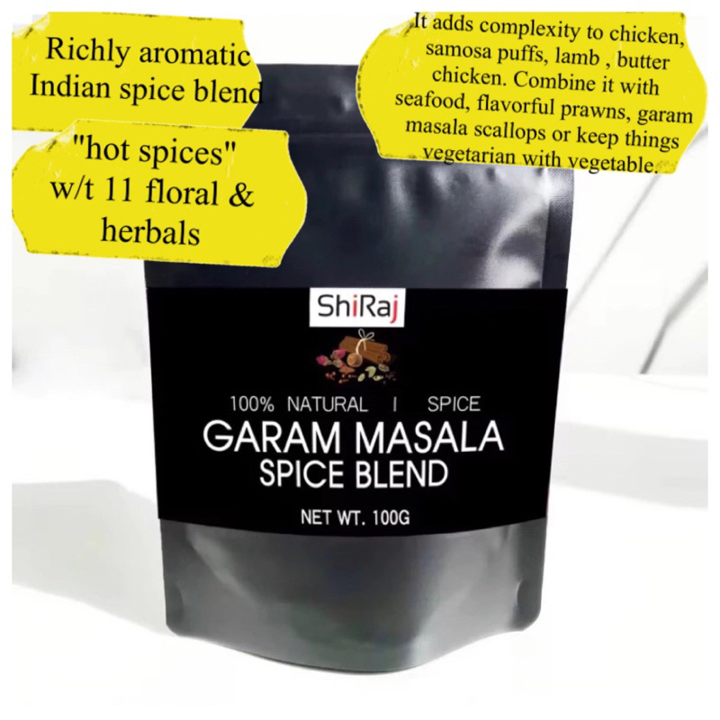 การัม มาซาล่า สไปซ์เบลน GARAM MASALA | SPICES BLEND | EXTRA HOT