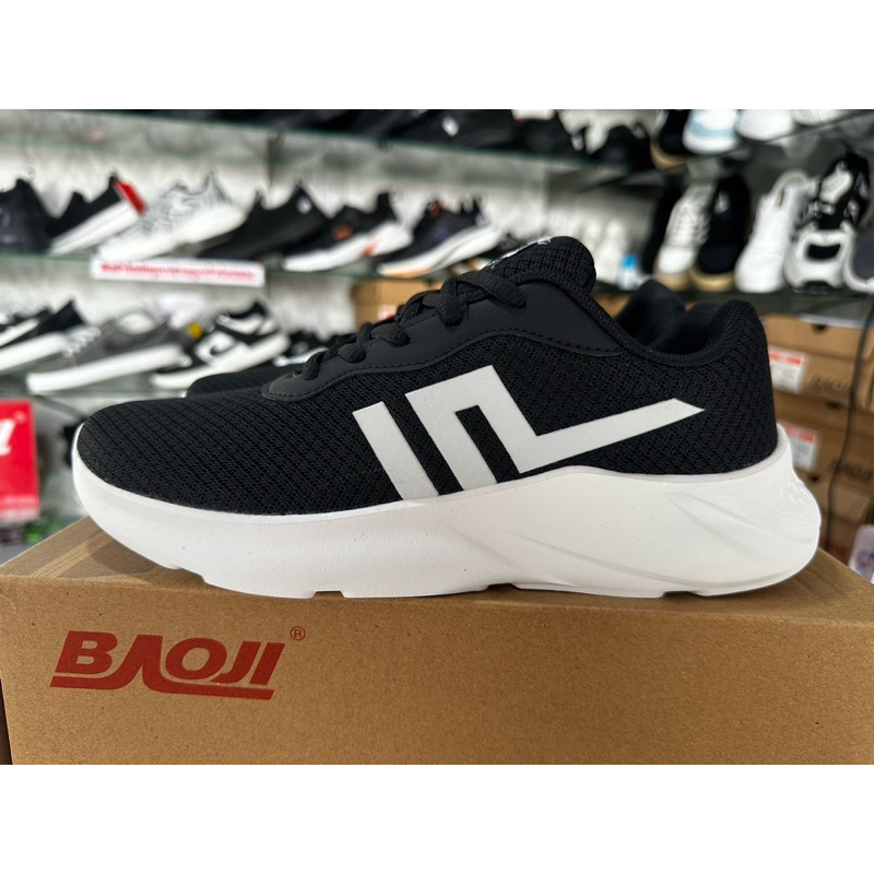 BAOJI รองเท้าบาโอจิสีดำผู้หญิง ของแท้100%