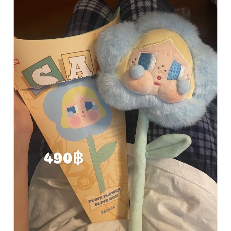 popmart nyota กับ plush flower