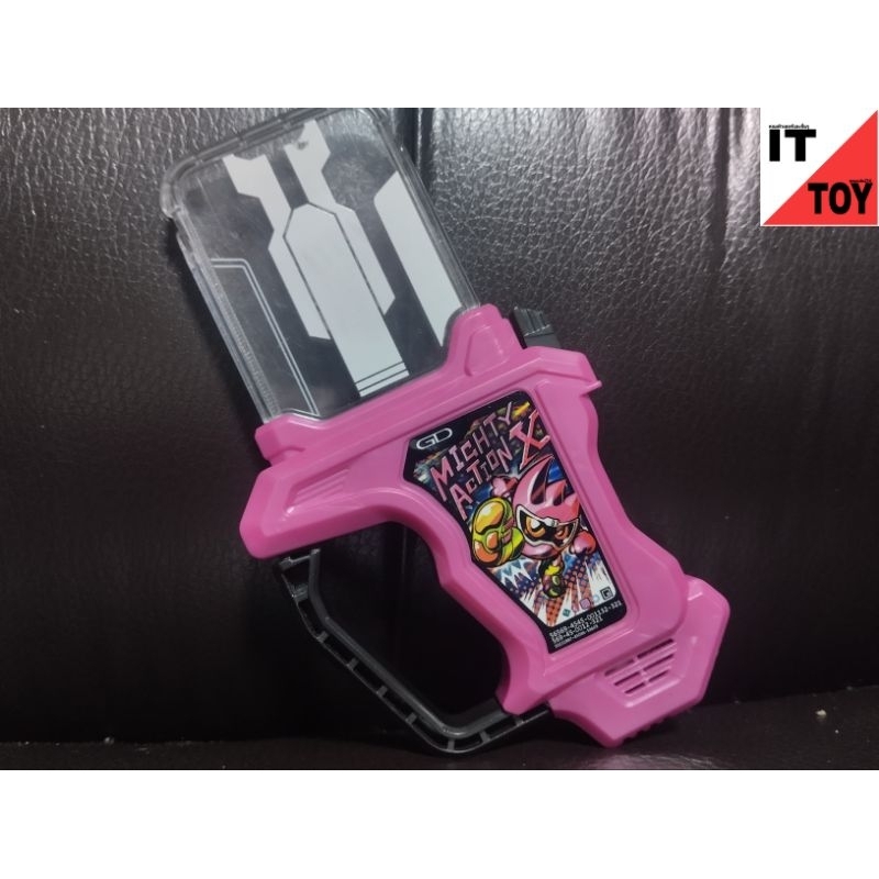 Dx Mighty Action X Gashat การแชทแปลงร่างมาสไรเดอร์เอ็กเซต มีเปื้อนสีนิดหน่อย