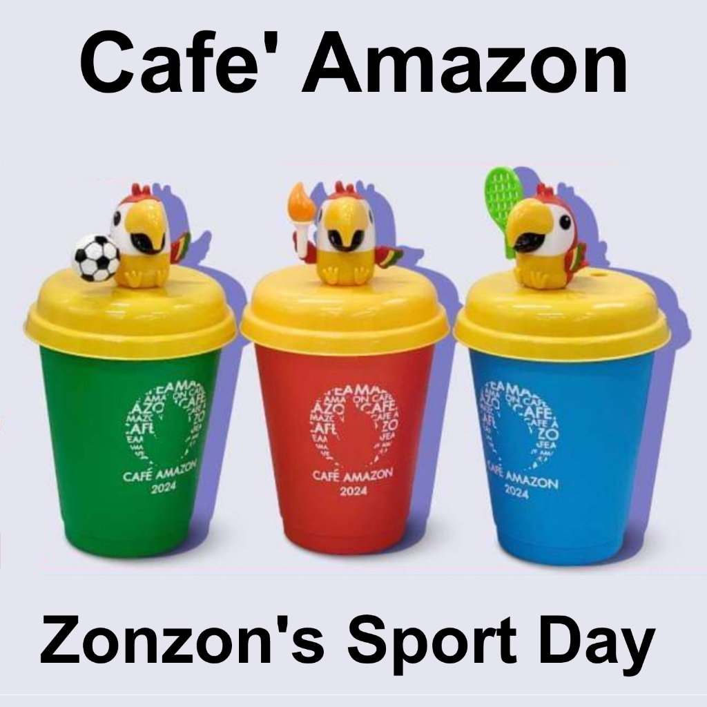 Cafe' Amazon แก้ว Zonzon's s Sport Day