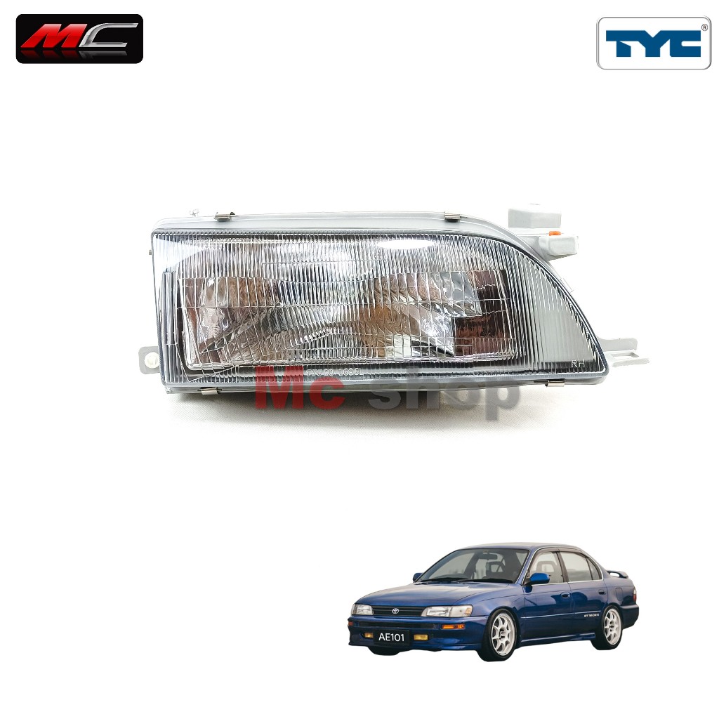 ไฟหน้า สามห่วง COROLLA TOYOTA  AE100 AE101 AE102  * TYC *