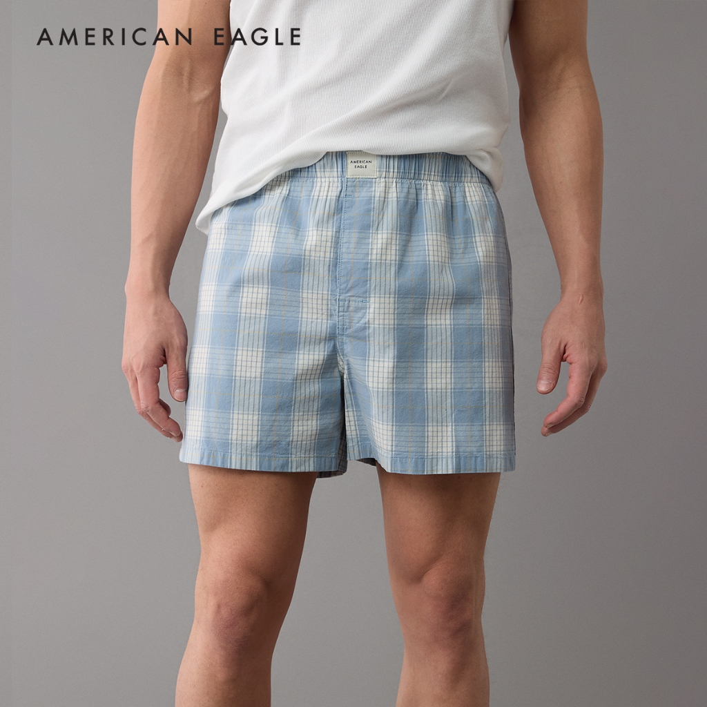 American Eagle Plaid Stretch Boxer Short กางเกง บ็อกเซอร์ ผู้ชาย (NMUN 023-0008-400)