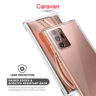 For Samsung S21 S22 S23 S24 Note 8 9 10 20 S8 S9 S10 Plus S20 FE Ultra เคสมือถือ TPU Phone Case Caravan Shock Proof