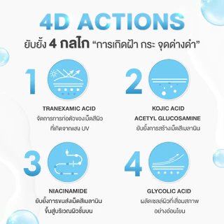 CHER Advance Anti Melasma And Spot เฌอ เซรั่มยับยั้ง 4 กลไก การเกิดฝ้า กระ จุดด่างดำ 20 mL