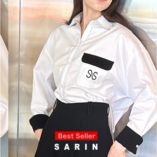 SARIN SS SHIRT เสื้อเชิ๊ตลายปัก SS unisex
