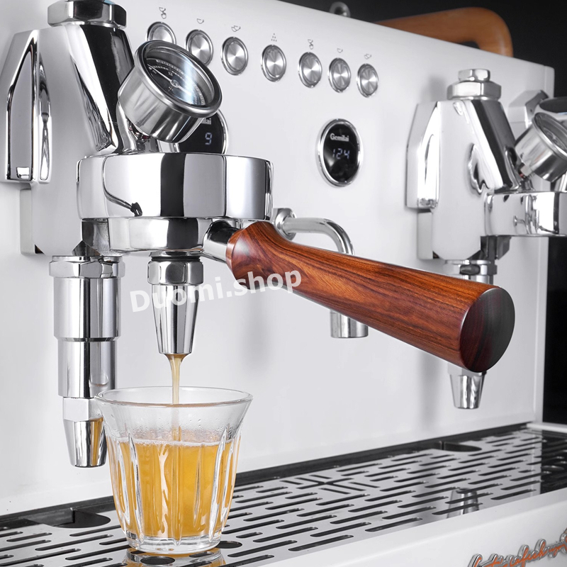 TEA PRESS Portafilter ด้ามชงชาแรงดันสูงขนาด 58 มิล สำหรับเครื่องชงเอสเพรสโซ่ E61 ชงเร็วเข้มข้นรองรับเมนูชานมไข่มุก