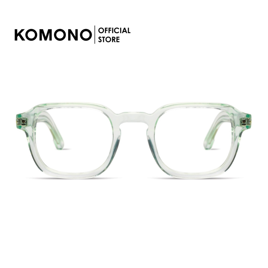 KOMONO Knox Miami กรอบแว่นตา ทรงสี่เหลี่ยม สีเขียวใส