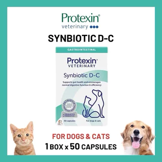 Synbiotic D-C for Dogs and Cats (50 capsules)