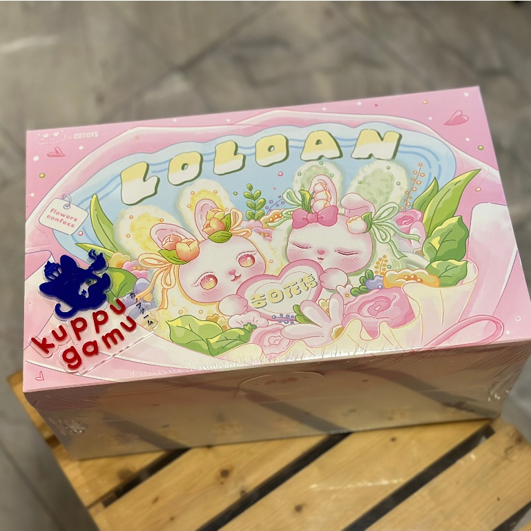 [พร้อมส่งยก Box] Loloan Flower กล่องสุ่ม ยกกล่อง ยังไม่แกะซีล Secret อาร์ททอย Art Toy