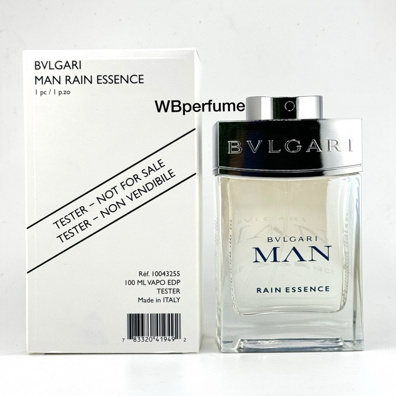น้ำหอม Bvlgari Man Rain Essence edp 100ml tester
