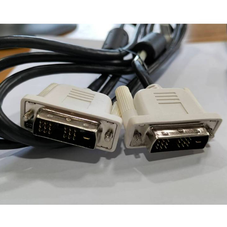 สายจอคอม  DVI (18+1Pin) M/M (1.8M) ของแท้ถอดจากล่องจอ Acer ของใหม่ นะค่ะ