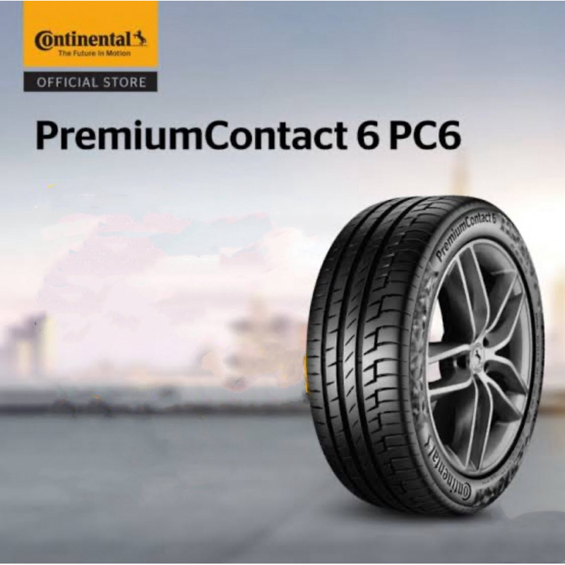 ยางรถยนต์ CONTINENTAL 225/50 R18 รุ่น PREMIUM CONTACT6 99W *SK (จัดส่งฟรี!!! ทั่วประเทศ)