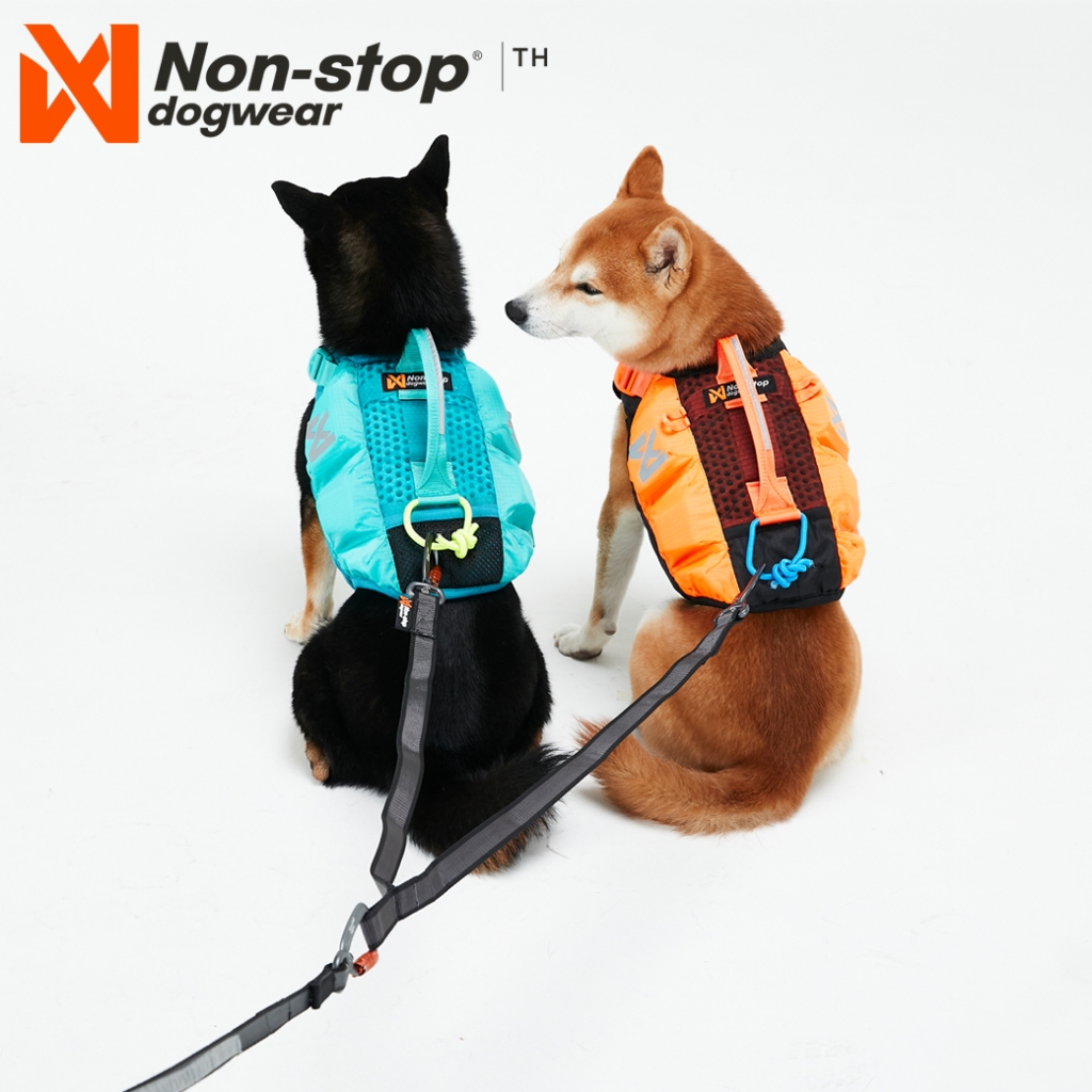 Non-stop dogwear Touring Double สายจูงสุนัขแบบคู่ 72cm/23mm