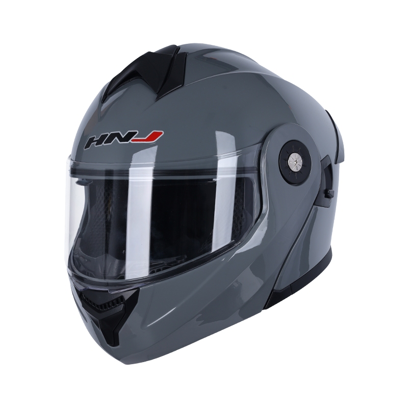 HNJ หมวกกันน๊อค HD ไซน์กระจกสองชั้น Motorcycle Helmet