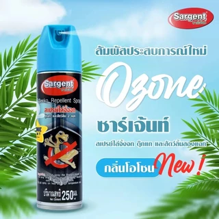 Sargent ซาร์เจ้นท์ สเปรย์ไล่จิ้งจก ตุ๊กแก งู หนู มด แมลงสาบ และสัตว์ลิ้นสองแฉก250มล. household