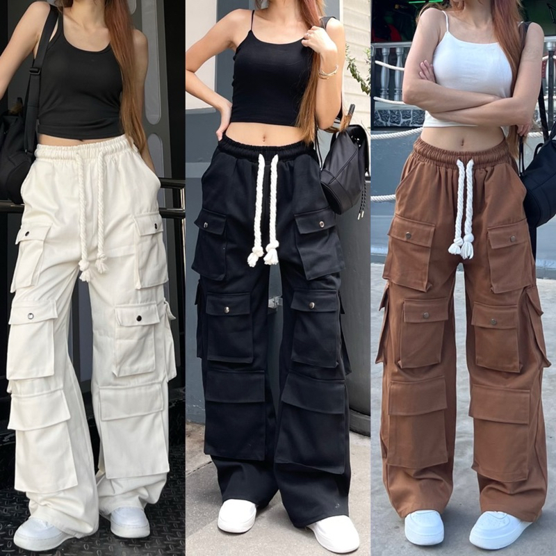 Tiger Cargo Jeans กางเกงยีนส์คาร์โก้ 10 ประเป๋า ลดเหลือ 4xx เก็บโค้ดที่ลิ้งหน้าร้าน