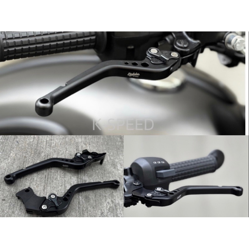 ก้ามเบรค+ก้ามคลัสแต่ง Diabolus for Triumph Speed400 & Scrambler 400 x SX20