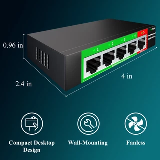 USEE GS105M/GS108M Gigabit Switch 5 Port / 8 Port HUB Lan Splitter สวิตซ์ฮับ 1000Mbps Desktop Switch