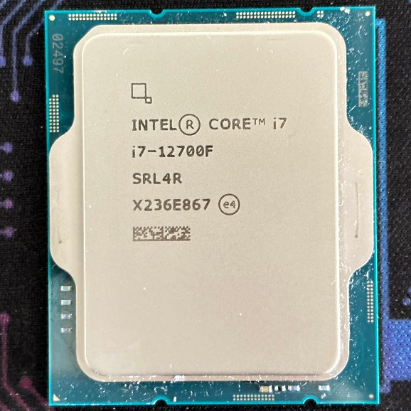 Intel® Core™ i7-12700F Socket 1700 ประกันศูนย์
