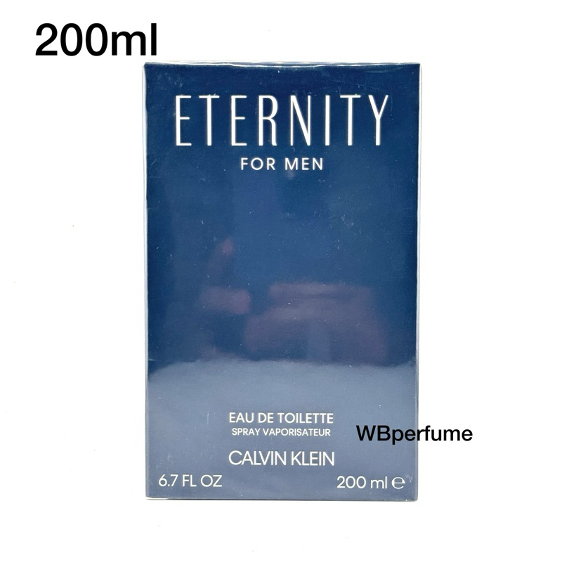 200ml สุดคุ้ม น้ำหอม แท้100% CK eternity for men 200ml