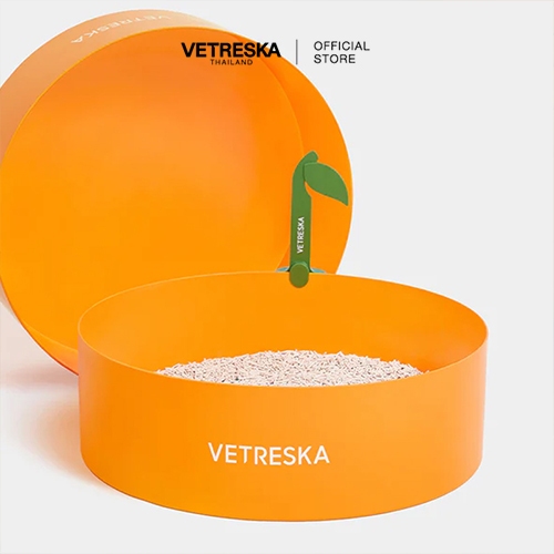 VETRESKA กระบะทรายแมว ห้องน้ำแมว Tangerine Cat Litter Box สินค้าพร้อมส่ง  [VPTANG0003] ราคา ถูกที่สุด ดีลบีเคเค แกลเลอรีภาพที่ 3