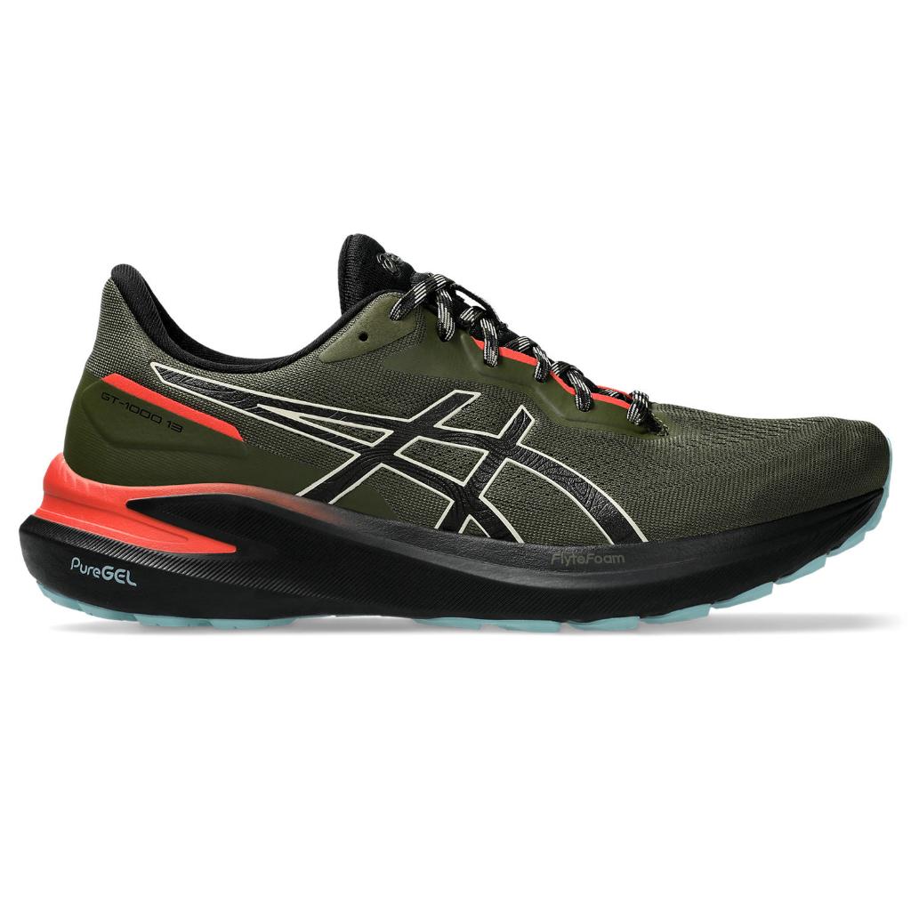 ASICS : GT-1000 13 TR MEN RUNNING ผู้ชาย รองเท้าวิ่ง ของแท้ NATURE BATHING/RED SNAPPER