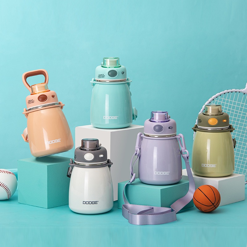 DODGE กระติกน้ำสแตนเลส กระติกน้ำเด็ก กระติกเก็บความเย็น ขนาด600ml