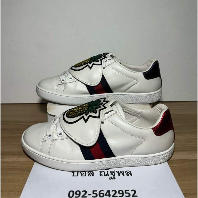 Gucci 36/23.5 Ace Pineapple