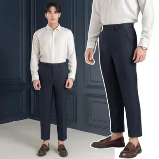 [8สี]กางเกงสแลค DANDY LABEL ผ้า Premium Twill Wool Mix ยับยาก รีดง่าย
