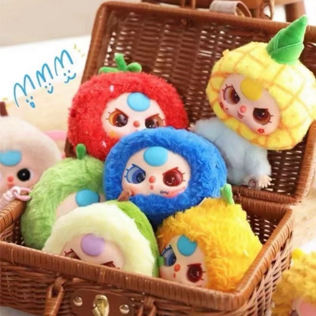 [พร้อมส่ง] พวงกุญแจ Baby Three Fruit เบบี้ทรีผลไม้