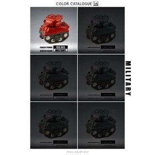 Skull Color - เฉดสีทหาร Military Color สีอะคริลิคแลคเกอร์ สำเร็จรูป สีแอร์บรัช โมเดล กันดั้ม กันพลา