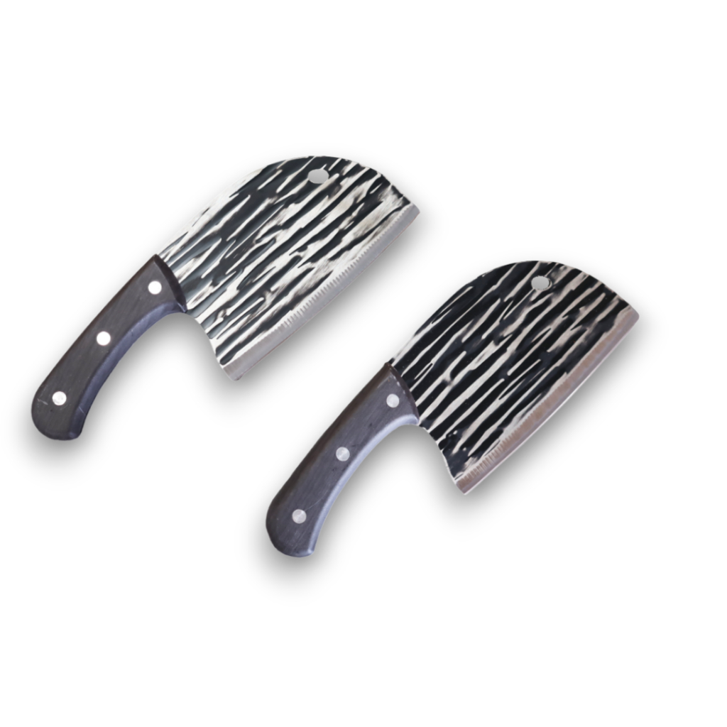 มีดหั่นหมู มีดทำครัวมีดแล่ รุ่นบาง ถูก มีดปังตอสับกระดูก ชุดมีดปังตอ มีดสไตล์ญี่ปุ่น - รูปที่ 2