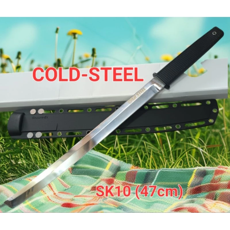 มีดเดินป่า COLD STEEL SK10 ขนาด 47 ซม ด้ามดำใบเลสพร้อมปลอกแข็ง thumbnail 4