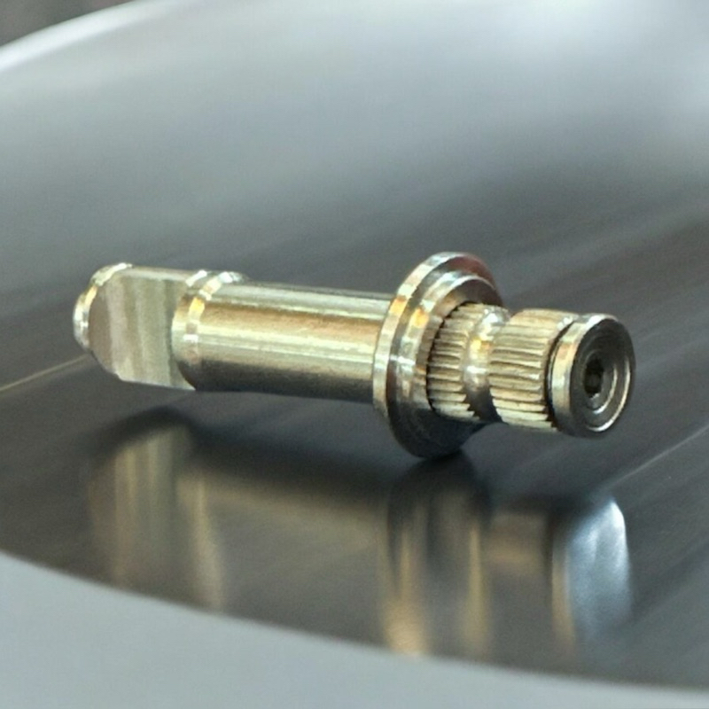 ชุดแกนลูกเบี้ยว wave พร้อมบูทรองมือลิงเบรคหลัง สแตนเลส สีเงิน เลสแท้ กลึงมือ W125 เวฟ100 W110i DREAM W125i