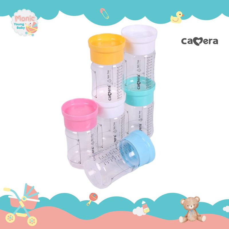 CAMERA ถ้วยเก็บน้ำนมแม่และอาหารเสริม AKA ขวดเก็บน้ำนม