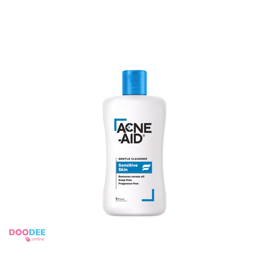 [lส่งฟรี] ACNE-AID GENTLE CLEANSER 100 ML แอคเน่-เอด เจนเทิ่ล เคลนเซอร์ สำหรับผิวแพ้ง่าย เป็นสิวง่าย