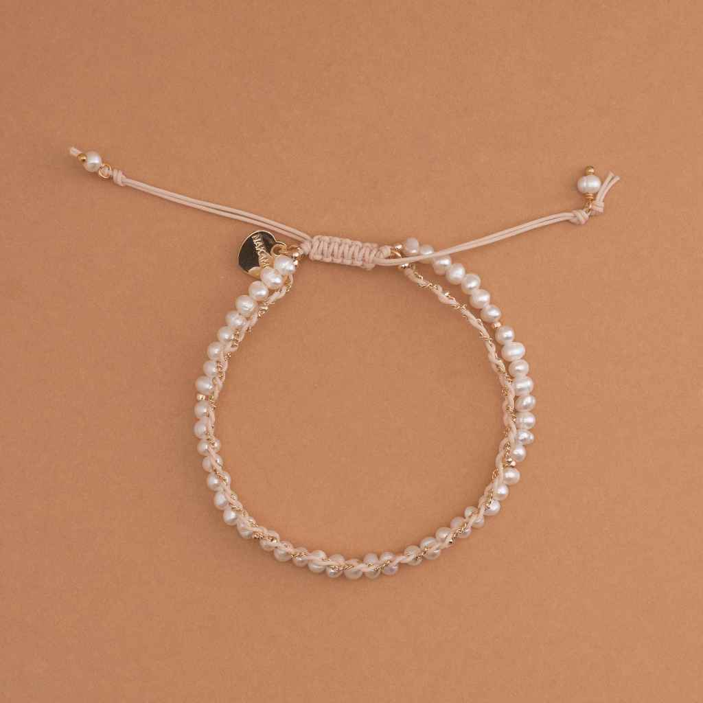 PEARL-LUCKY STONE BRACELETS