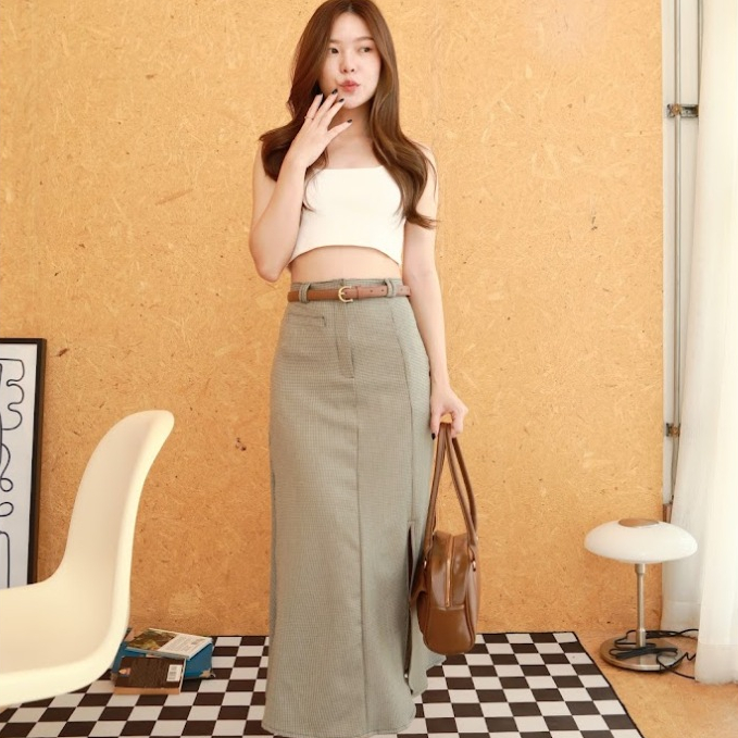 กระโปรงยาว zoey skirt