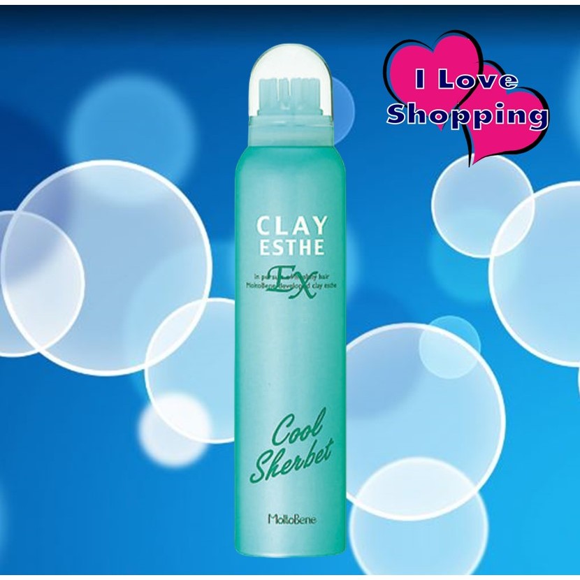 Clay Esthe Cool Sherbet EX 100g โฟมเย็น ช่วยลดอาการคันและอักเสบของหนังศรีษะ