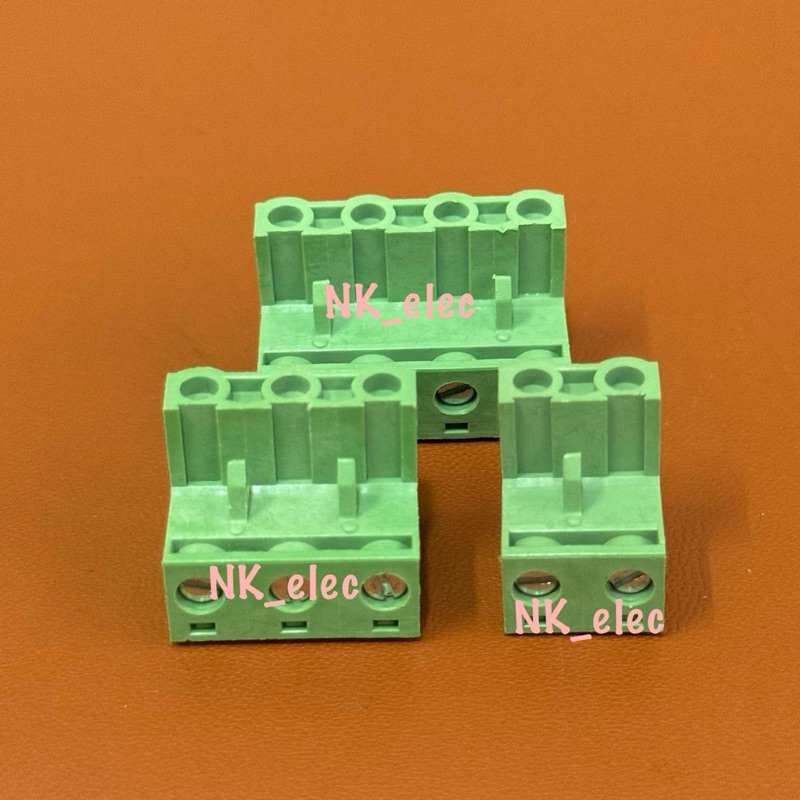 2EDG-7.5 เทอร์มินอล บล็อค TERMINAL BLOCK 2P 3P 4P ระยะขา 7.5MM ราคาต่อตัว มีสินค้า พร้อมส่งในไทย