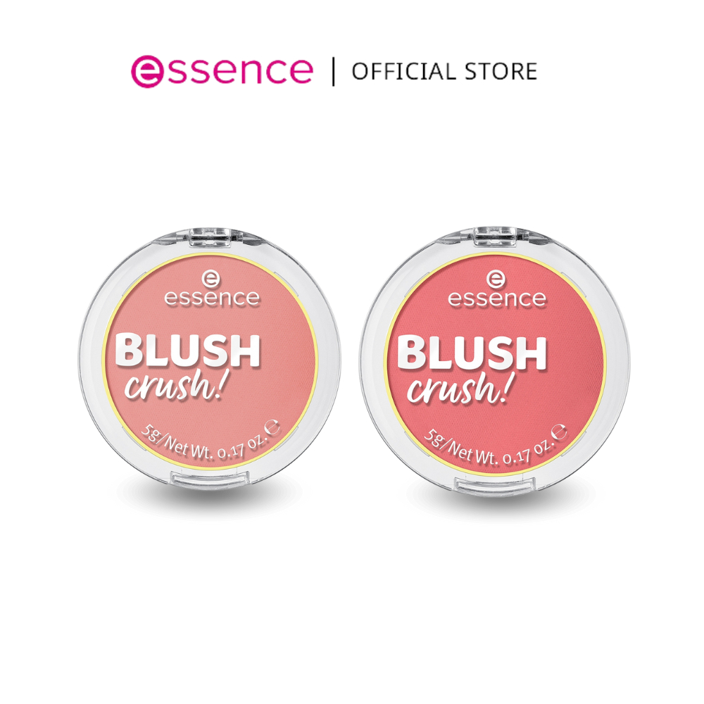 essence เอสเซนส์ BLUSH crush! บลัชออนเนื้อซิลกี้ สีชัด ติดทน