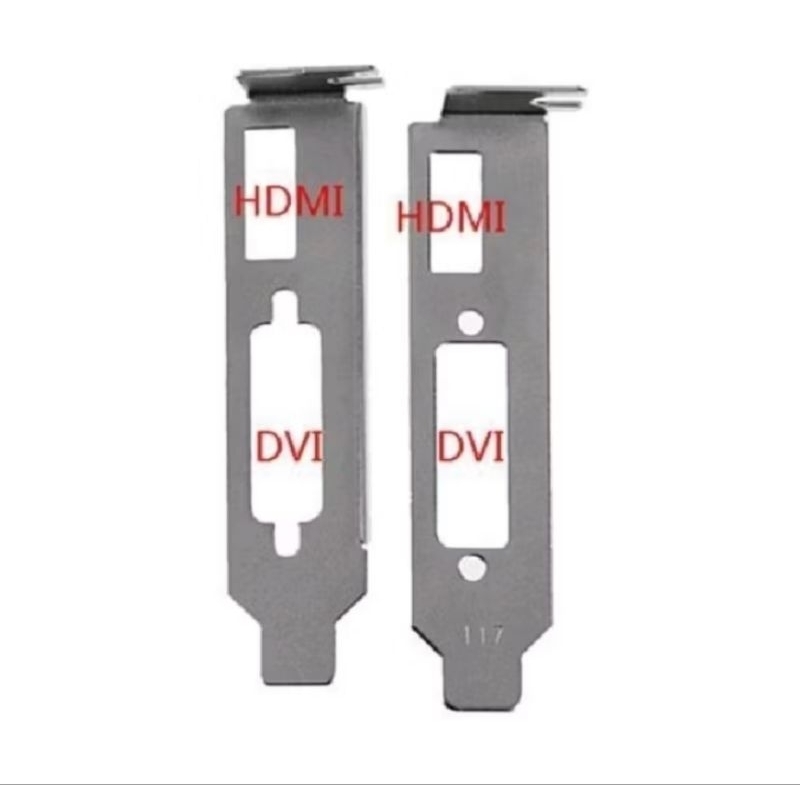 ขาการ์ดจอโลว์โปรไฟล์ low profile bracket vga พร้อมส่งทันที