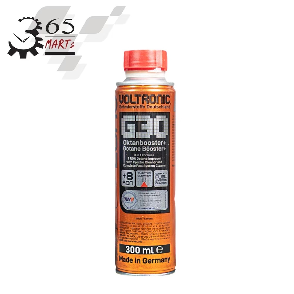 VOLTRONIC G30 น้ำยาทำความสะอาดหัวฉีด และระบบจ่ายน้ำมันทั้งระบบ และเพิ่มค่าออกเทน OCTANE BOOSTER PLUS