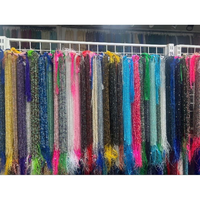 ลูกปัดหิน 3 มม สำหรับทำเครื่องประดับ D.I.Y#หินมงคล#หินนำโชค#ลูกปัดหิน#หินจิ๋ว#3 mm loose stone beads for jewelry making