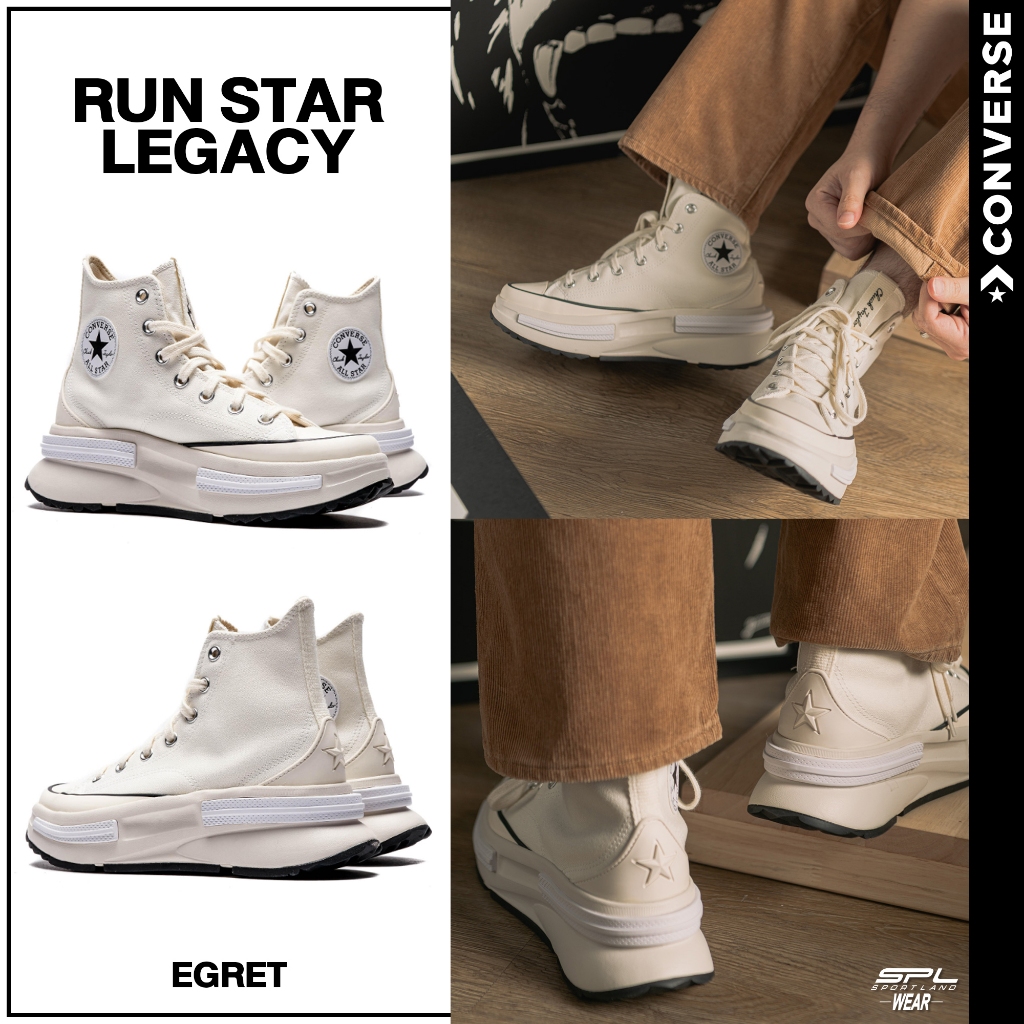 Converse Collection คอนเวิร์ส รองเท้าผ้าใบ รองเท้าข้อสูง UX Run Star Legacy HI A00868CF2CMXX (3900)
