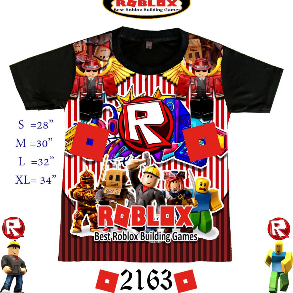 เสื้อยืดเด็กเกมส์โรบ็อกสุดเท่ พร้อมส่งจ้า roblox