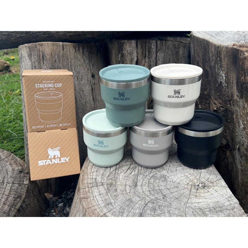แก้วน้ำเก็บความเย็นแบรนด์ STANLEY รุ่น STAY-HOT STACKING CAMP CUP 10 OZ