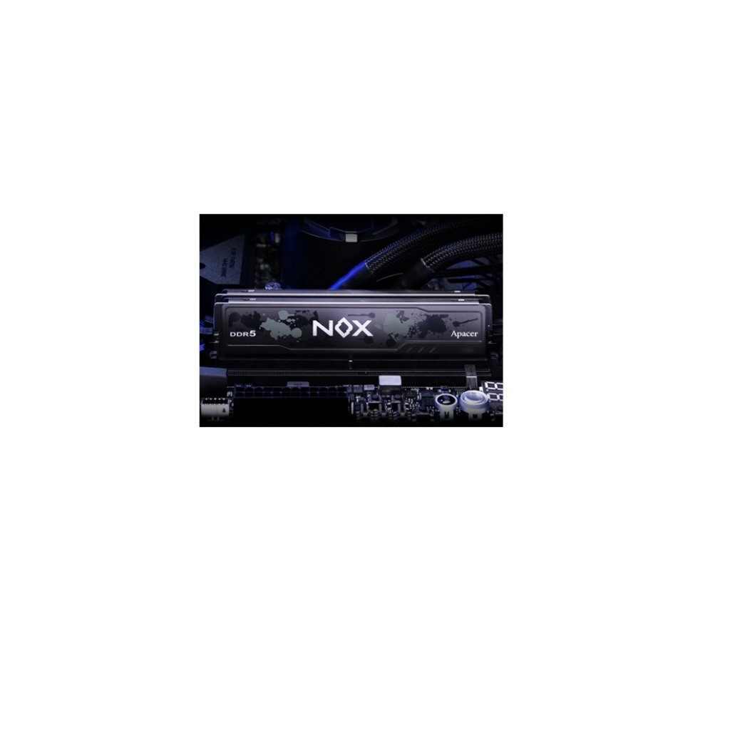 32GB (16GBx2) DDR5 5200MHz RAM (หน่วยความจำ) APACER NOX DDR5 (INTEL XMP) (BLACK) (AH5U32G52C522MBAA-2)- LT